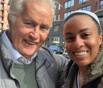 Home Meeting Martin Sheen after 9am mass